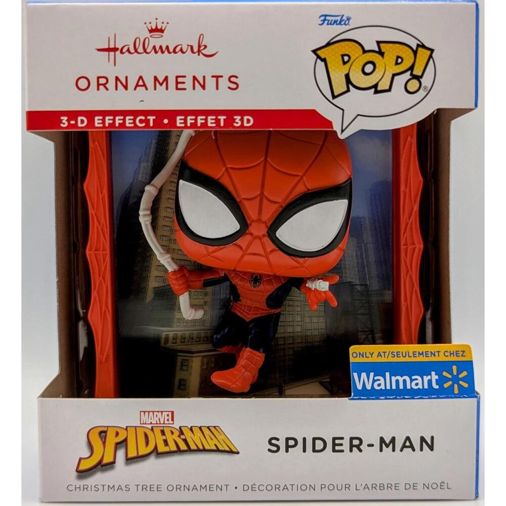 Hallmark x Funko POP Marvel Spider-Man 2025 Christmas Ornament 3D